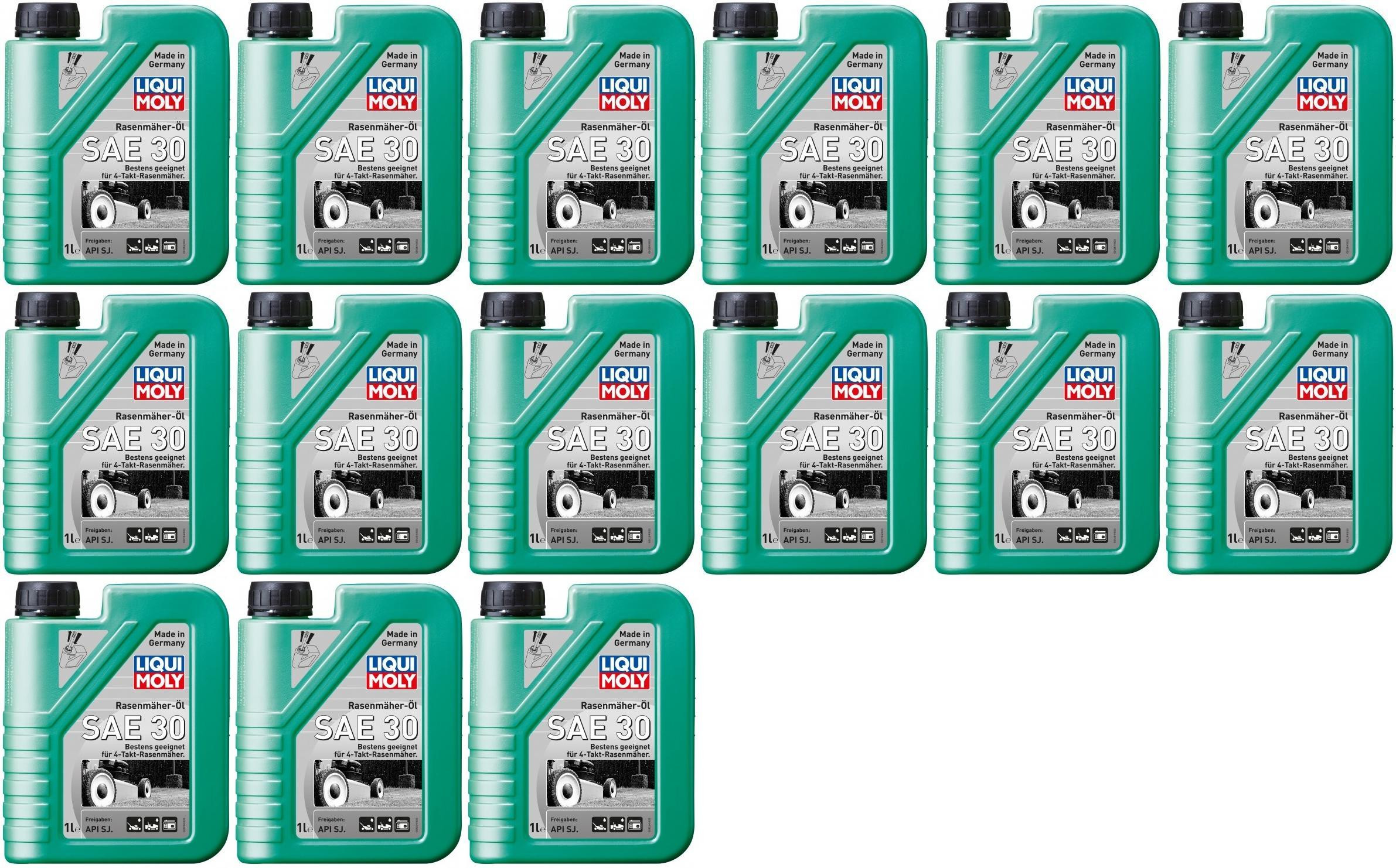 Liqui Moly 1264 Rasenmäher-Öl SAE 30 15x 1l = 15 Liter