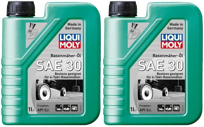 Liqui Moly 1264 Rasenmäher-Öl SAE 30 2x 1l = 2 Liter