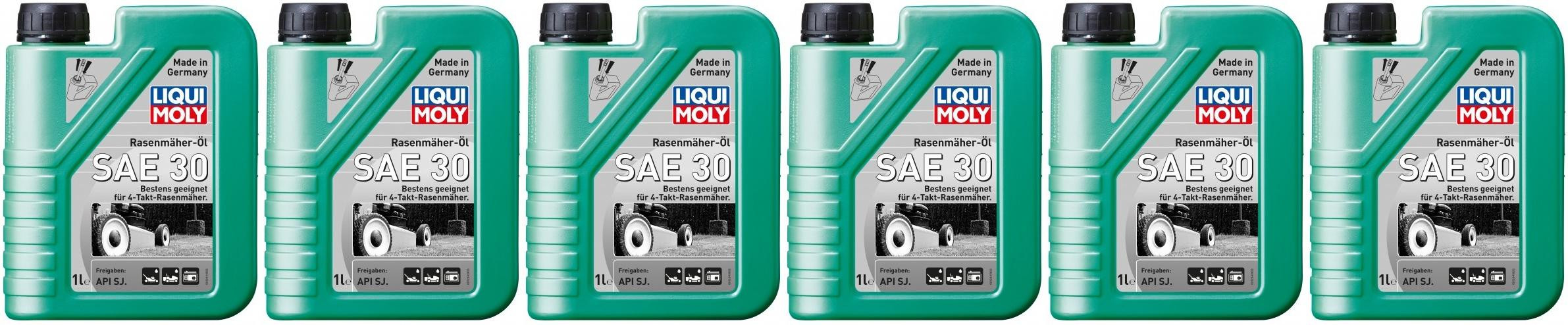 Liqui Moly 1264 Rasenmäher-Öl SAE 30 6x 1l = 6 Liter