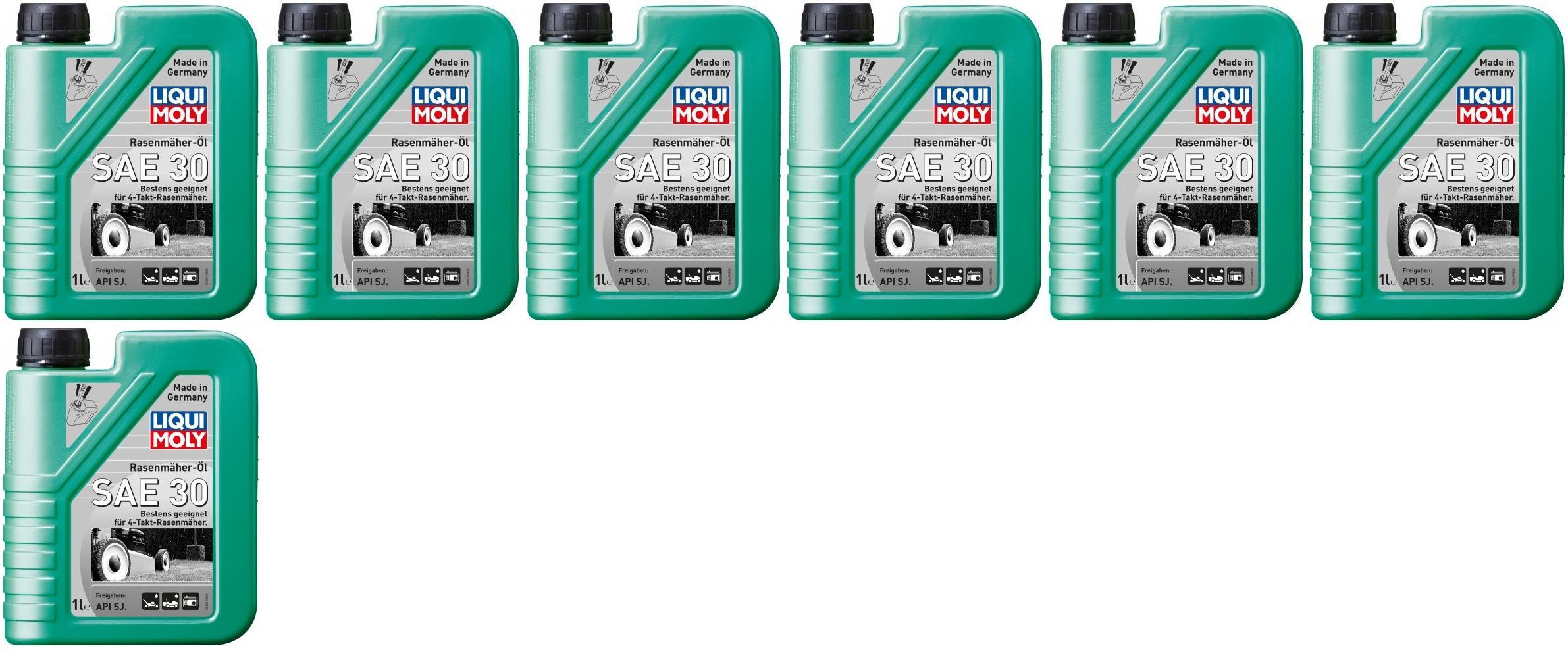 Liqui Moly 1264 Rasenmäher-Öl SAE 30 7x 1l = 7 Liter