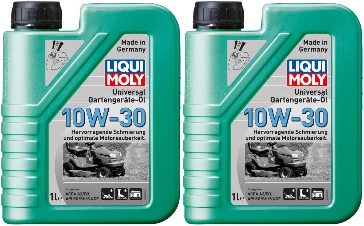 Liqui Moly 1273 Universal Gartengeräte-Öl 10W-30 Motoröl 2x 1l = 2 Liter