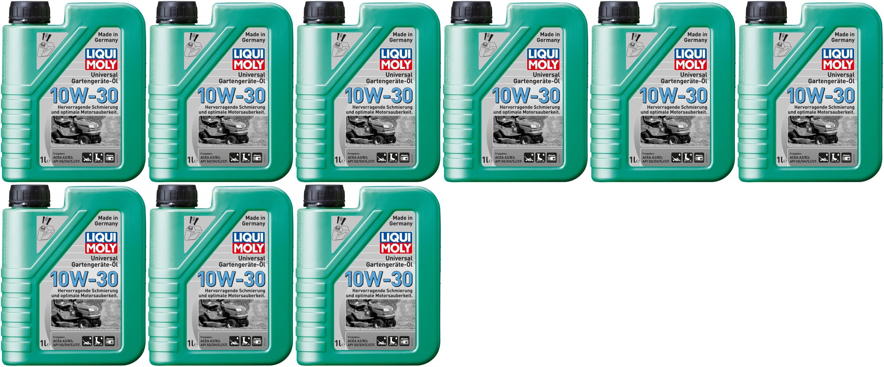 Liqui Moly 1273 Universal Gartengeräte-Öl 10W-30 Motoröl 9x 1l = 9 Liter