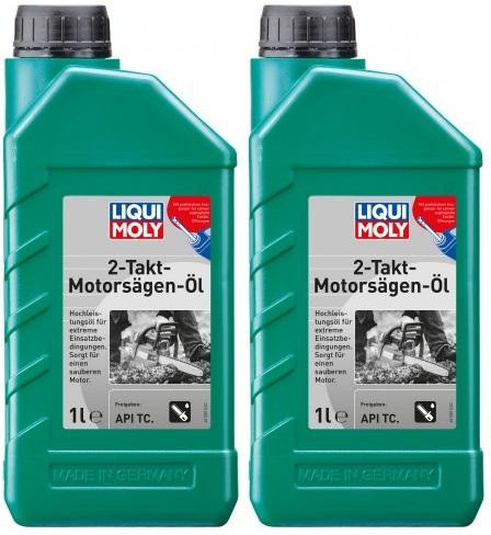 Liqui Moly 1282 2-Takt-Motorsägen-Öl 2x 1l = 2 Liter