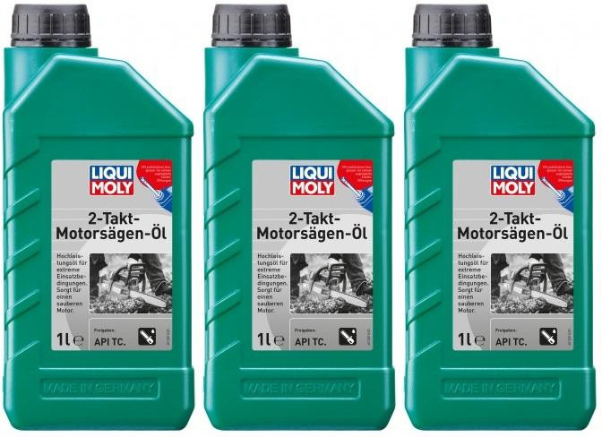 Liqui Moly 1282 2-Takt-Motorsägen-Öl 3x 1l = 3 Liter