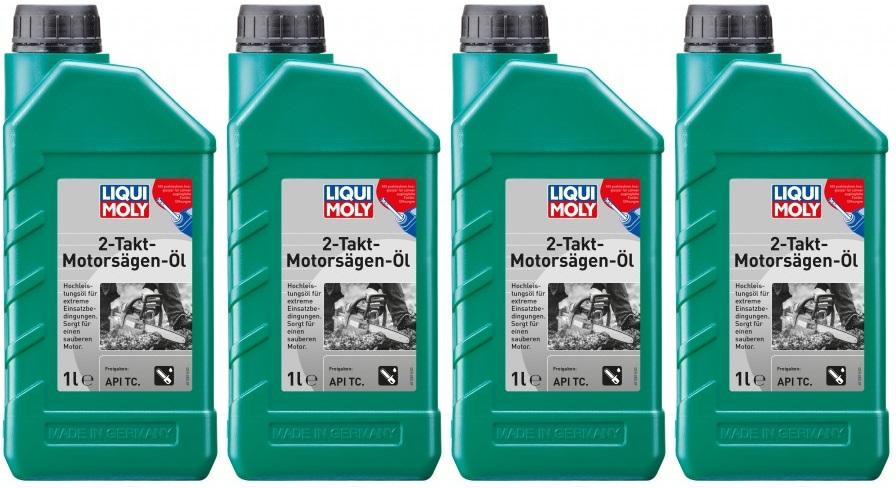 Liqui Moly 1282 2-Takt-Motorsägen-Öl 4x 1l = 4 Liter