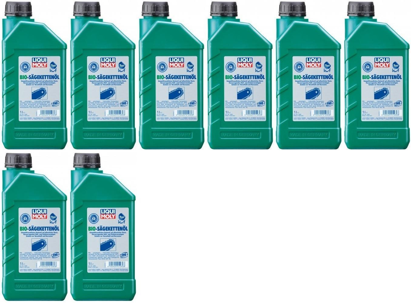Liqui Moly 1280 BIO Säge-Kettenöl 8x 1l = 8 Liter