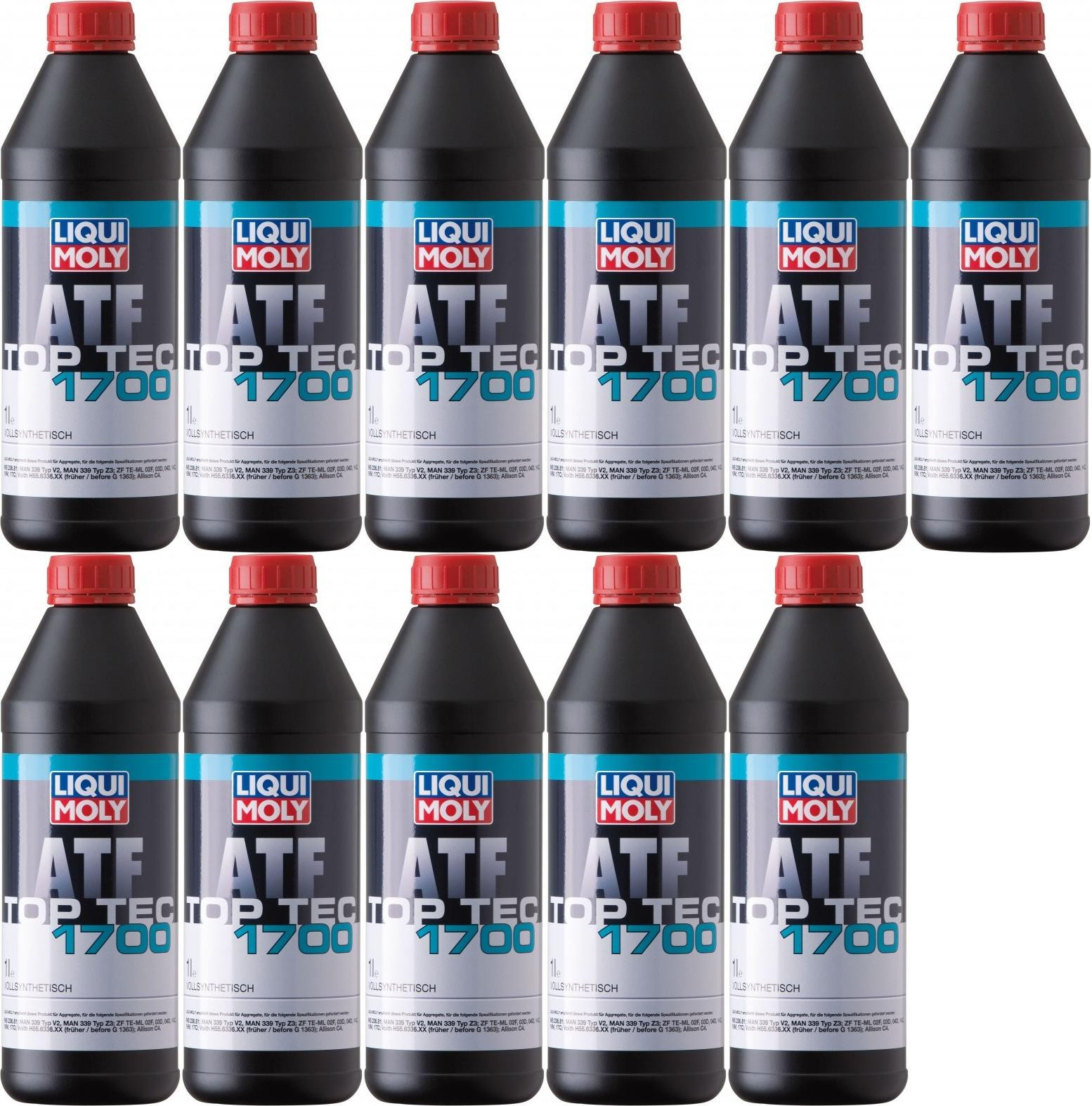Liqui Moly 3663 Top Tec ATF 1700 11x 1l = 11 Liter