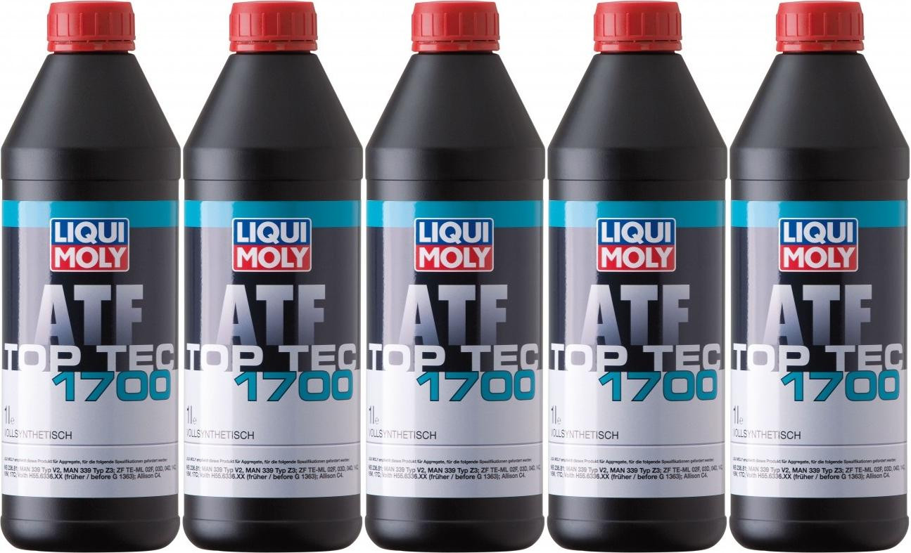 Liqui Moly 3663 Top Tec ATF 1700 5x 1l = 5 Liter