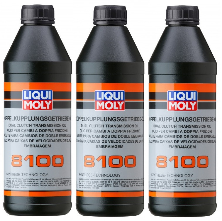 Liqui Moly 3640 Doppelkupplungsgetriebe-Öl 8100 3x 1l = 3 Liter