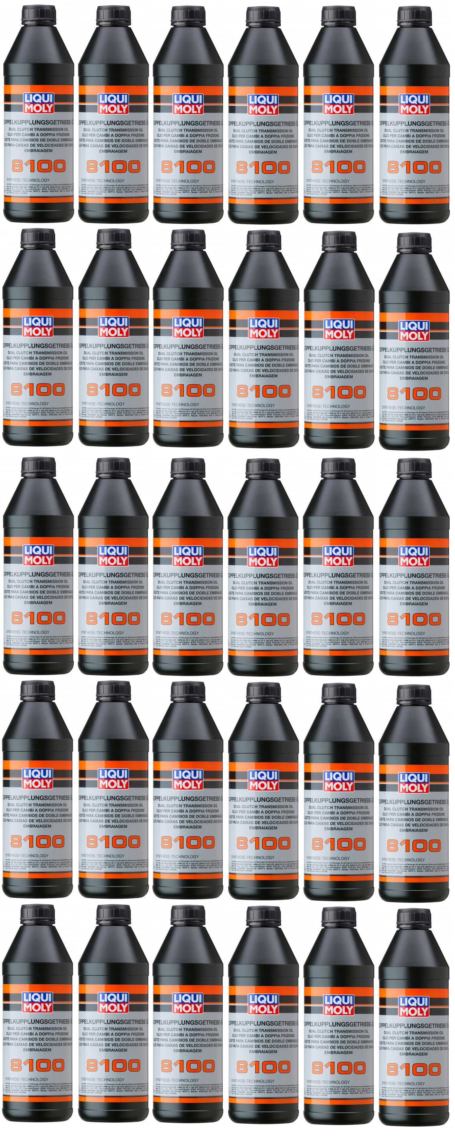 Liqui Moly 3640 Doppelkupplungsgetriebe-Öl 8100 30x 1l = 30 Liter