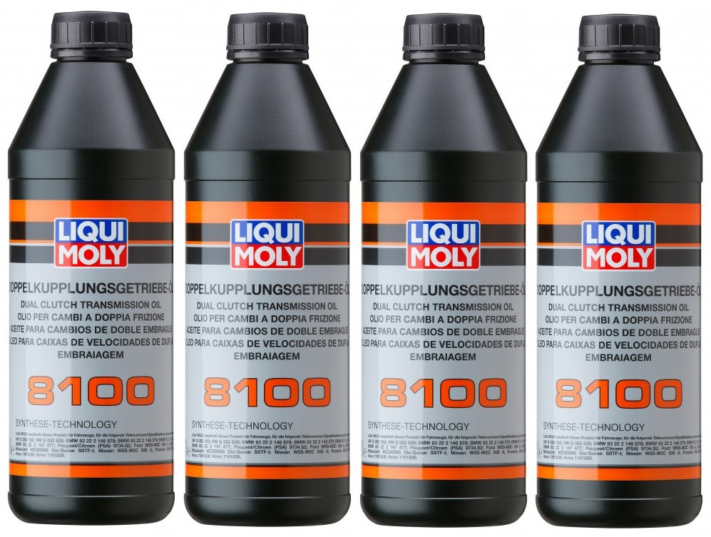 Liqui Moly 3640 Doppelkupplungsgetriebe-Öl 8100 4x 1l = 4 Liter