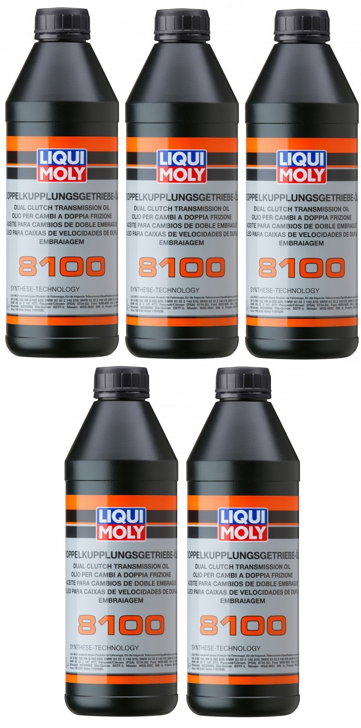 Liqui Moly 3640 Doppelkupplungsgetriebe-Öl 8100 5x 1l = 5 Liter