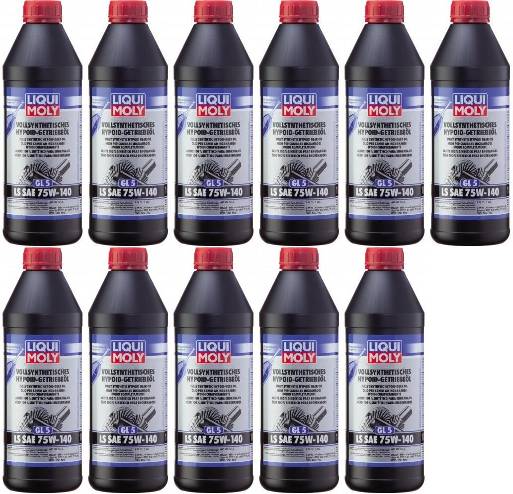 Liqui Moly 4421 Vollsynthetisches Hypoid-Getriebeöl GL5 LS 75W-140 11x1l=11Liter