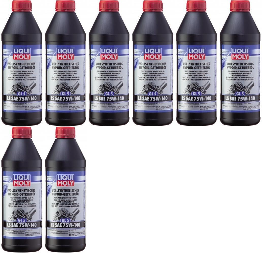 Liqui Moly 4421 Vollsynthetisches Hypoid-Getriebeöl GL5 LS 75W-140 8x1l=8 Liter