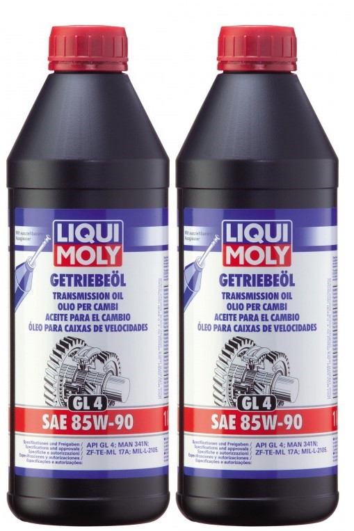 Liqui Moly 1030 Getriebeöl (GL4) SAE 85W-90 2x 1l = 2 Liter