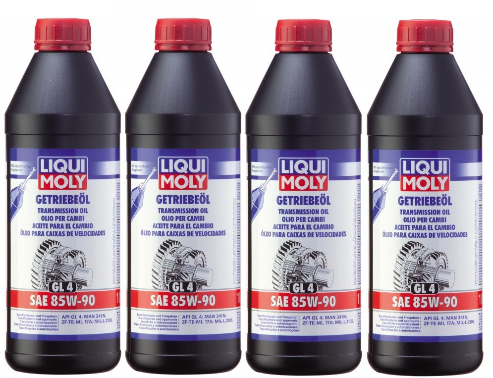 Liqui Moly 1030 Getriebeöl (GL4) SAE 85W-90 4x 1l = 4 Liter