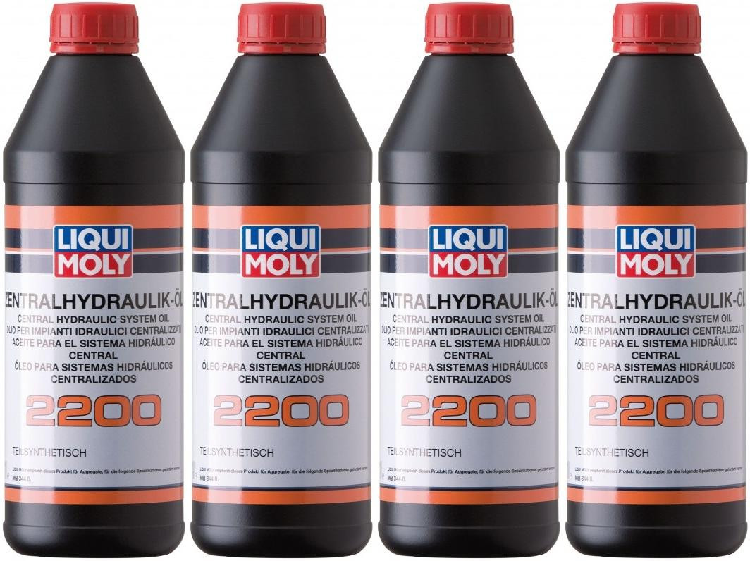 Liqui Moly 3664 Zentralhydraulik-Öl 2200 4x 1l = 4 Liter