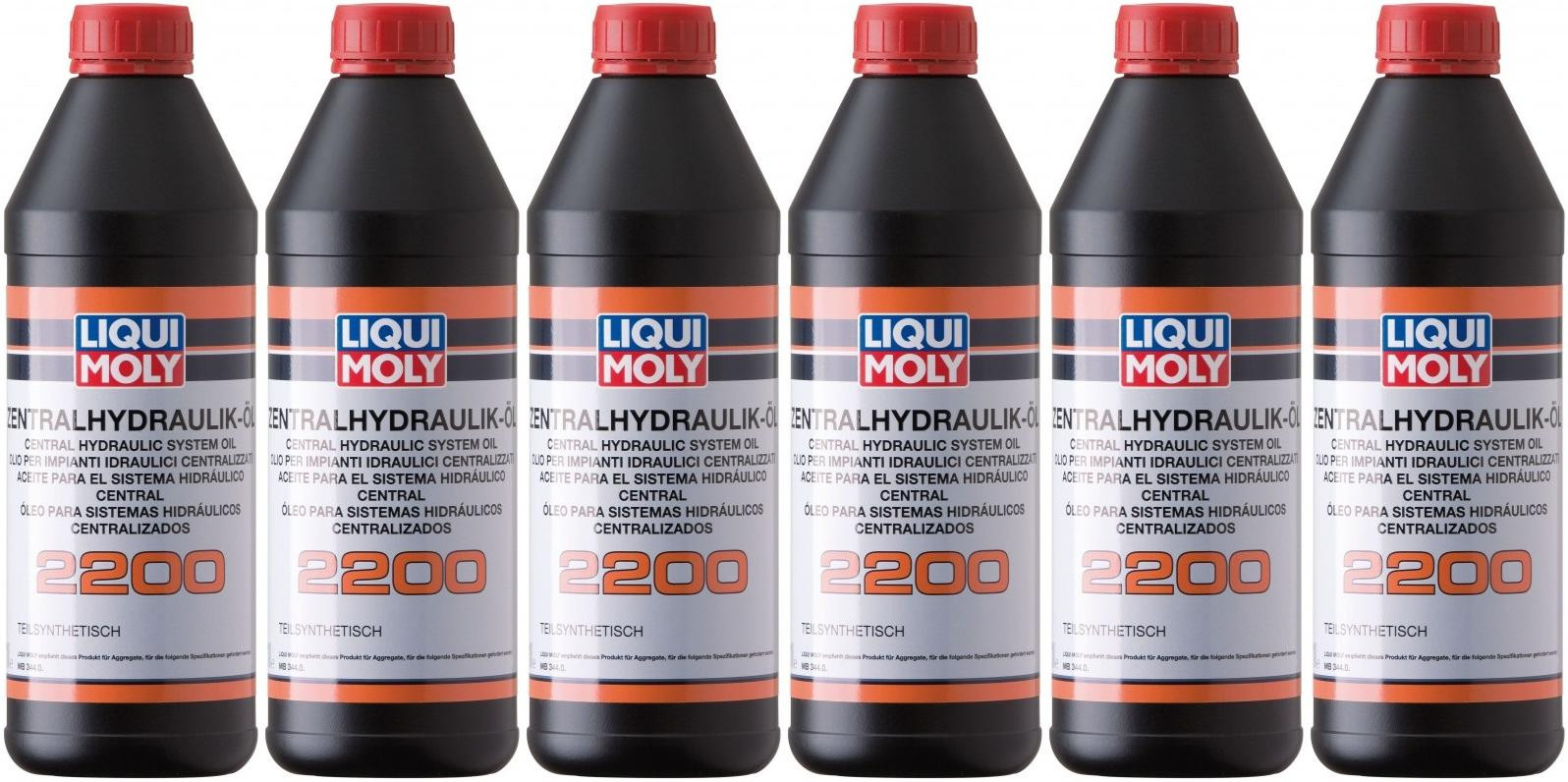 Liqui Moly 3664 Zentralhydraulik-Öl 2200 6x 1l = 6 Liter