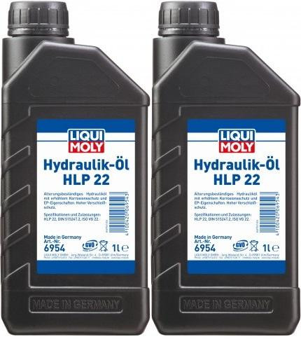 Liqui Moly 6954 Hydrauliköl HLP 22 2x 1l = 2 Liter