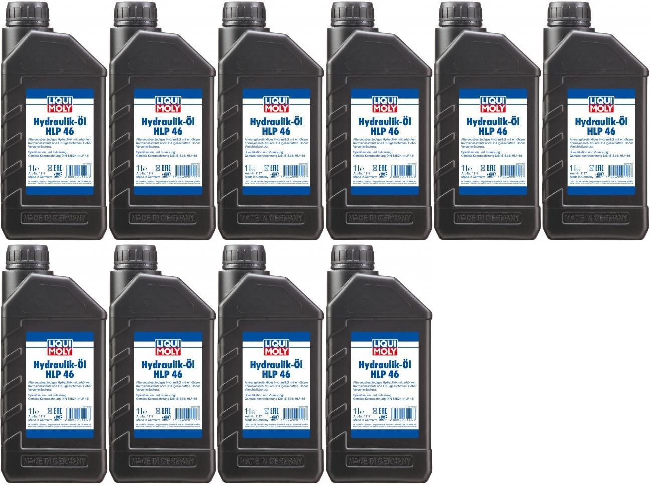 Liqui Moly 1117 Hydrauliköl HLP 46 10x 1l = 10 Liter