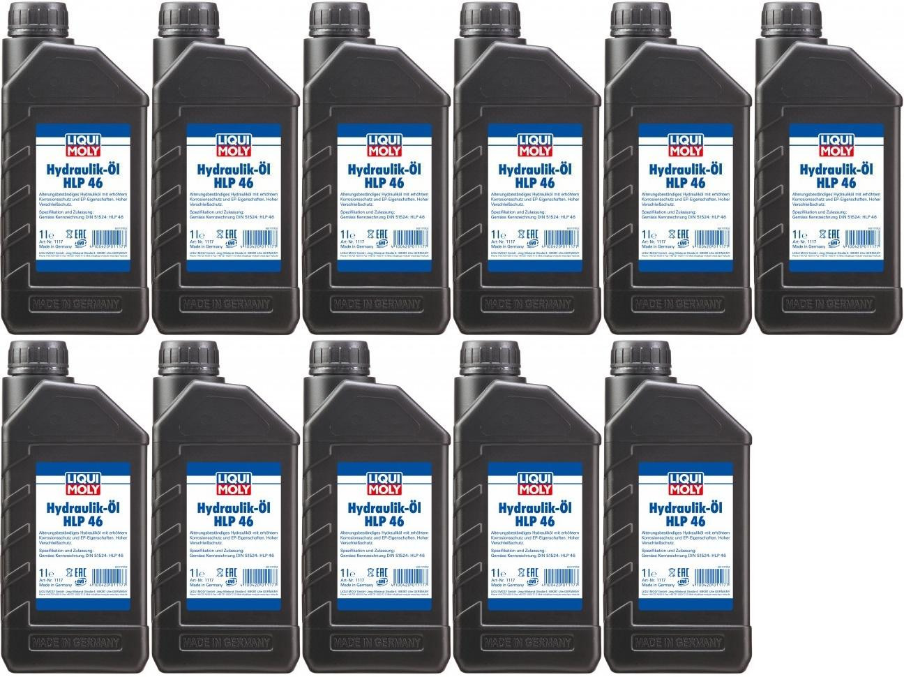 Liqui Moly 1117 Hydrauliköl HLP 46 11x 1l = 11 Liter