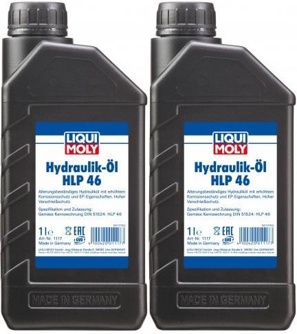 Liqui Moly 1117 Hydrauliköl HLP 46 2x 1l = 2 Liter