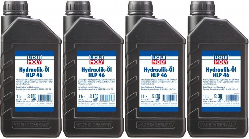Liqui Moly 1117 Hydrauliköl HLP 46 4x 1l = 4 Liter