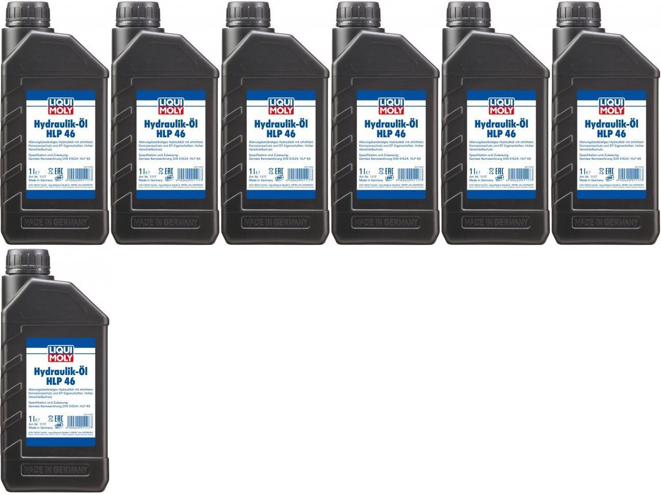 Liqui Moly 1117 Hydrauliköl HLP 46 7x 1l = 7 Liter