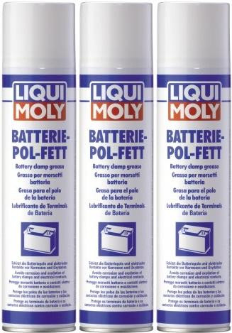 Liqui Moly 3141 Batterie-Pol-Fett Fett Spray 3x 300 Milliliter
