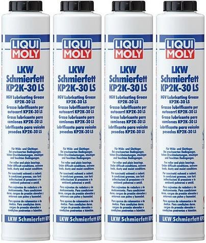 Liqui Moly 3347 LKW Schmierfett KP2K -30 Lube Shuttle Fett 4x 400 Gramm