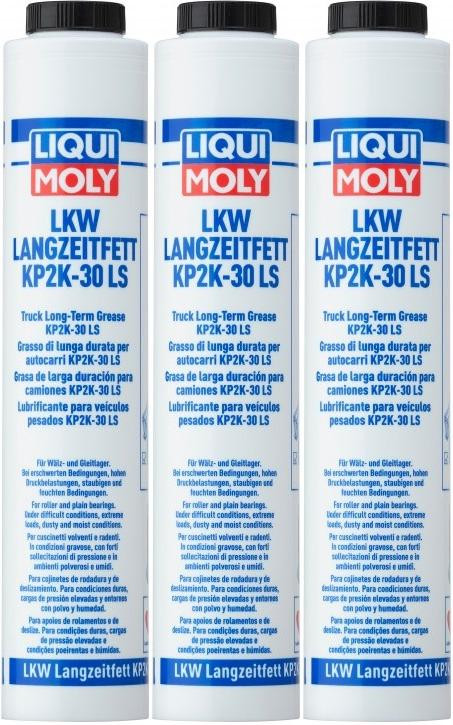 Liqui Moly 3348 LKW Langzeitfett KP2K -35 Lube Shuttle Fett 3x 400 Gramm