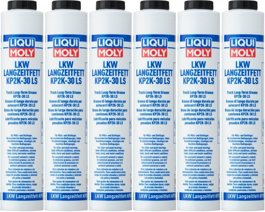 Liqui Moly 3348 LKW Langzeitfett KP2K -35 Lube Shuttle Fett 6x 400 Gramm