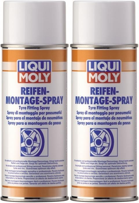 Liqui Moly 1658 Reifen-Montage-Spray 2x 400 Milliliter