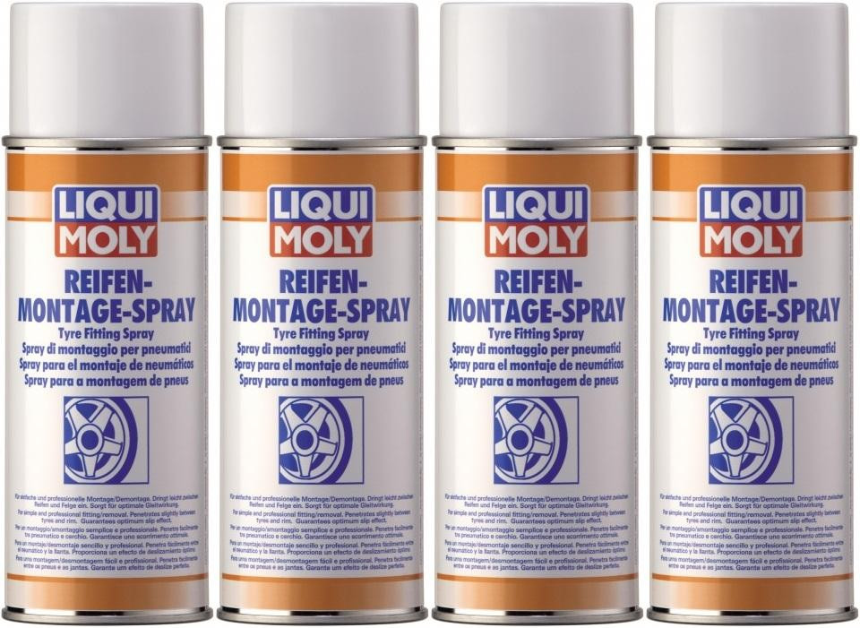 Liqui Moly 1658 Reifen-Montage-Spray 4x 400 Milliliter