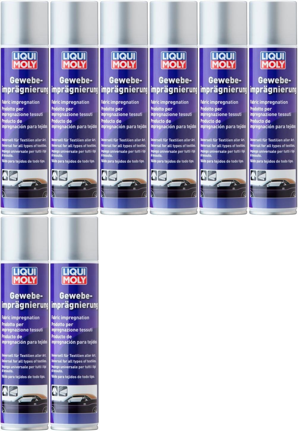 Liqui Moly 1594 Gewebe-Imprägnierung 8x 400 Milliliter