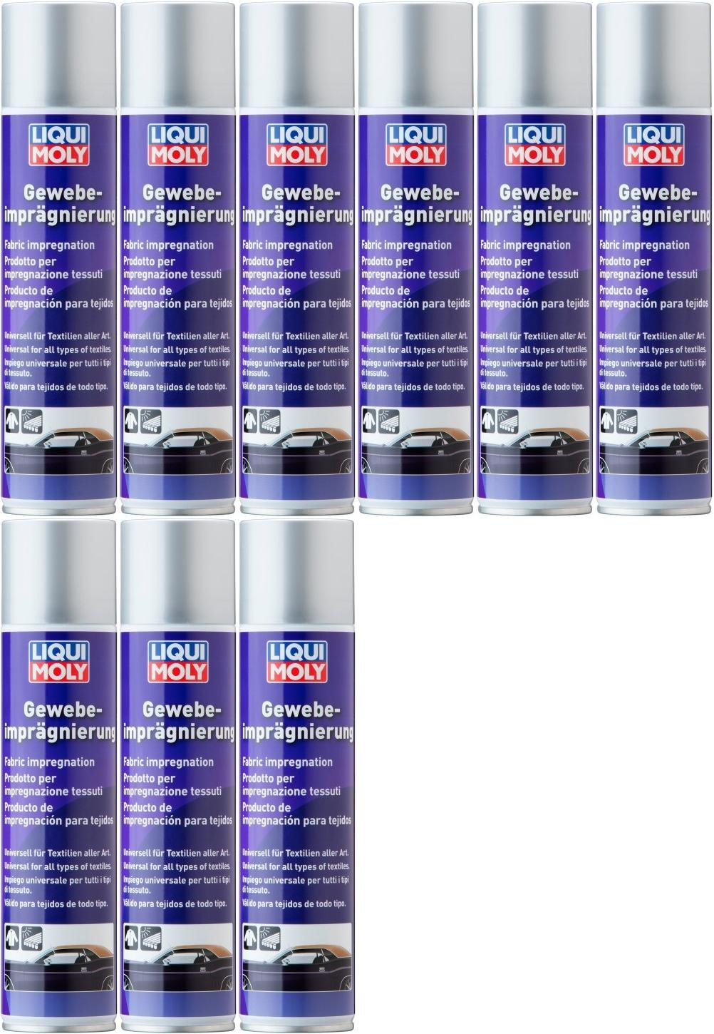Liqui Moly 1594 Gewebe-Imprägnierung 9x 400 Milliliter