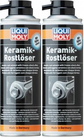 Liqui Moly 1641 Keramik Rostlöser mit Kälteschock 2x 300 Milliliter