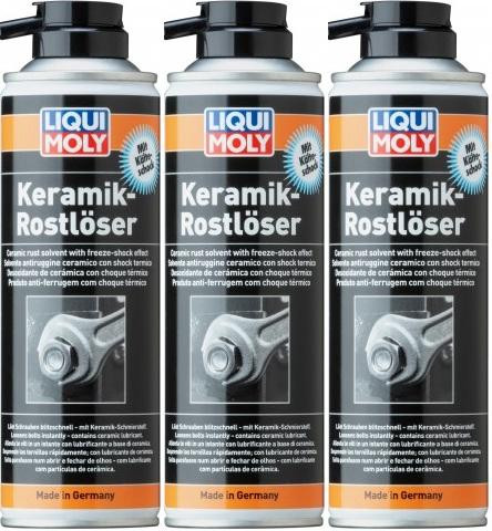 Liqui Moly 1641 Keramik Rostlöser mit Kälteschock 3x 300 Milliliter