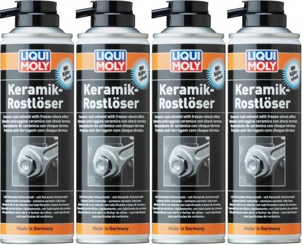 Liqui Moly 1641 Keramik Rostlöser mit Kälteschock 4x 300 Milliliter