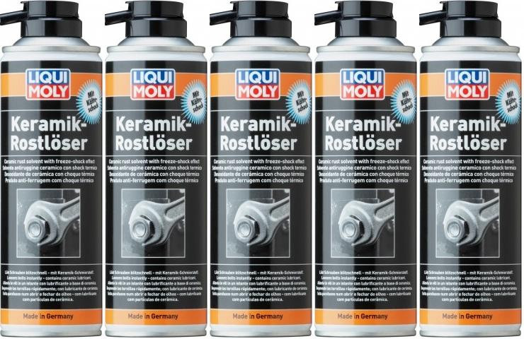 Liqui Moly 1641 Keramik Rostlöser mit Kälteschock 5x 300 Milliliter