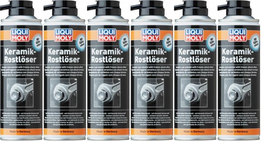 Liqui Moly 1641 Keramik Rostlöser mit Kälteschock 6x 300 Milliliter
