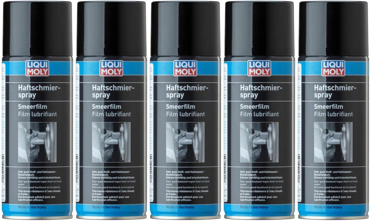 Liqui Moly 4084 Haftschmier Spray 5x 400 Milliliter