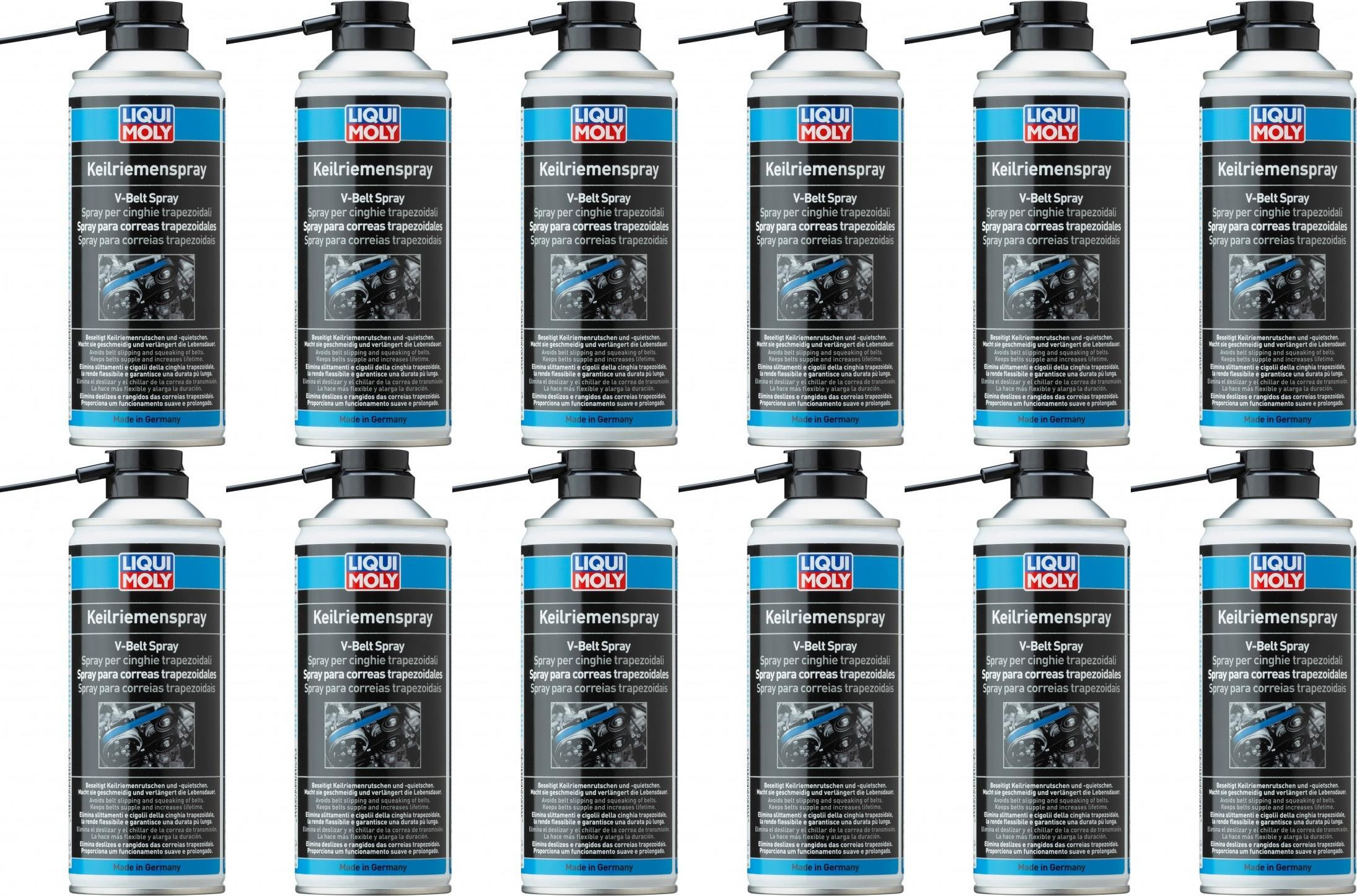 Liqui Moly 4085 Keilriemen-Spray 12x 400 Milliliter