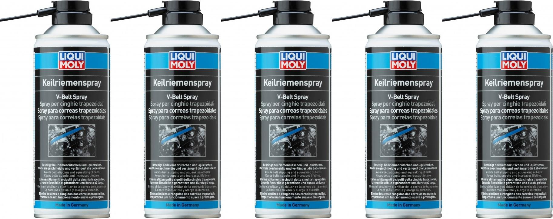 Liqui Moly 4085 Keilriemen-Spray 5x 400 Milliliter