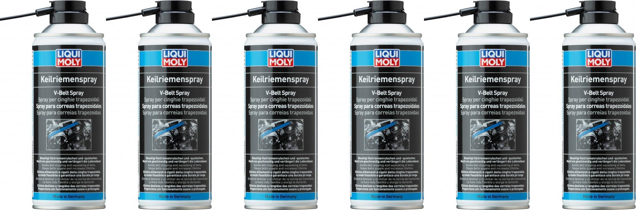 Liqui Moly 4085 Keilriemen-Spray 6x 400 Milliliter