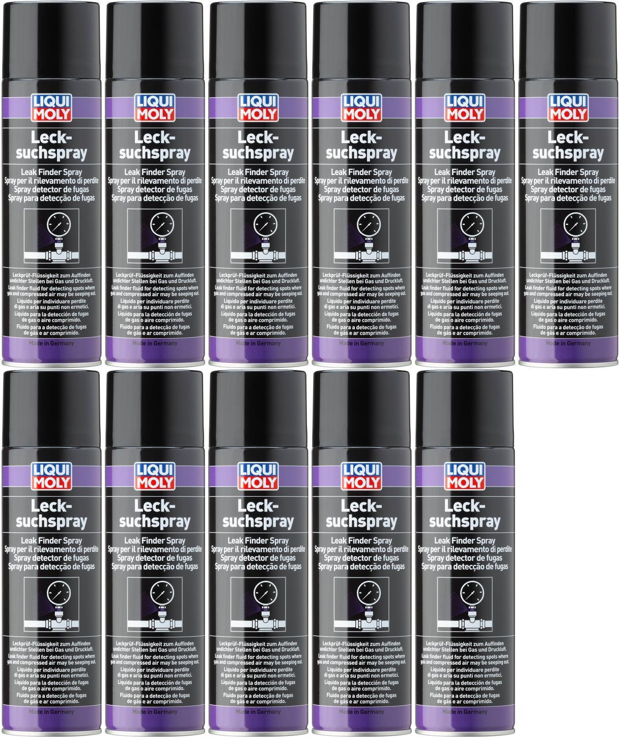 Liqui Moly 3350 Leck-Such-Spray 11x 400 Milliliter
