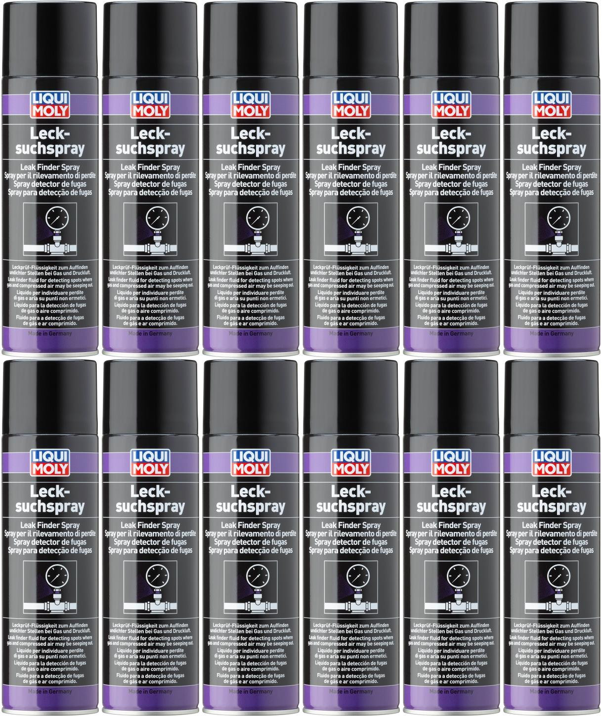 Liqui Moly 3350 Leck-Such-Spray 12x 400 Milliliter