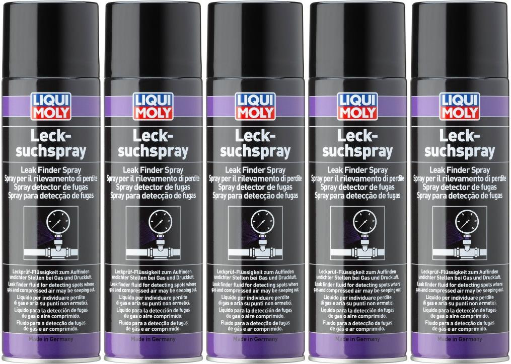 Liqui Moly 3350 Leck-Such-Spray 5x 400 Milliliter