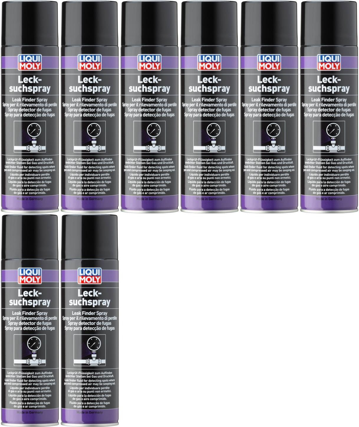 Liqui Moly 3350 Leck-Such-Spray 8x 400 Milliliter