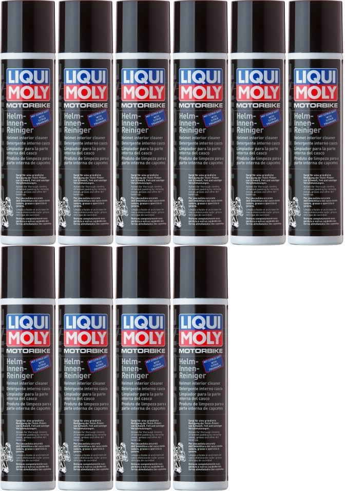 Liqui Moly 1603 Racing Helm-Innen-Reiniger 10x 300 Milliliter